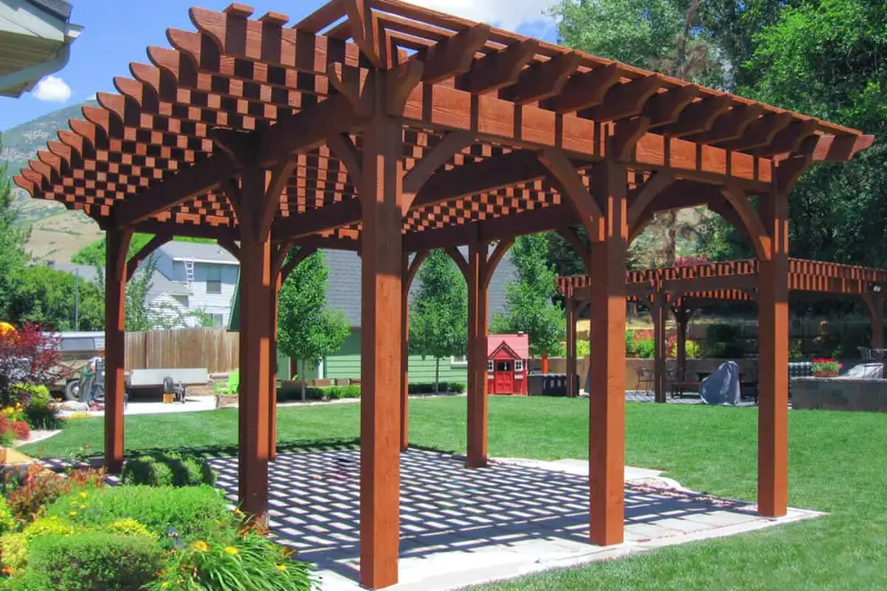 Outdoor lighting installation